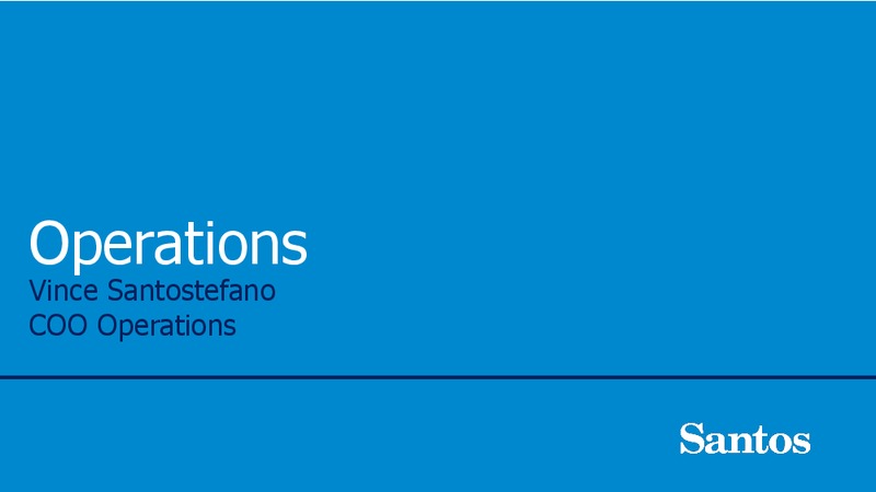 Investor Day 2018 – Santos Limited – slide 66