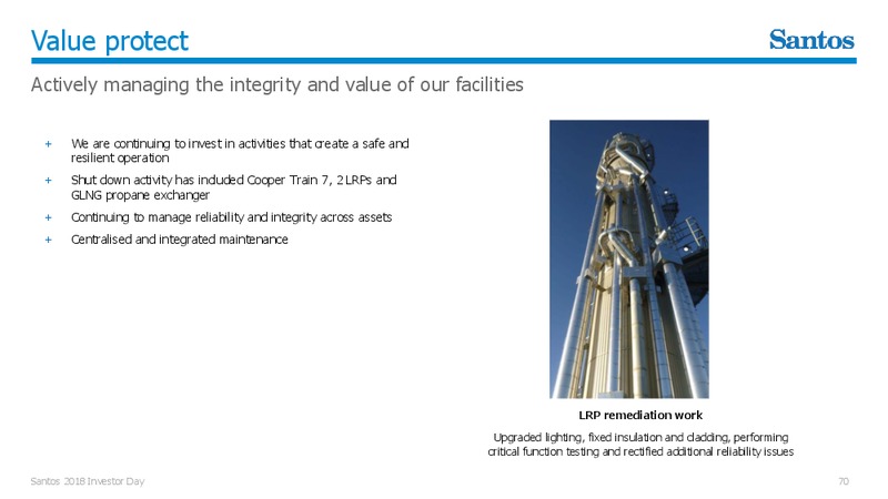 Investor Day 2018 – Santos Limited – slide 69