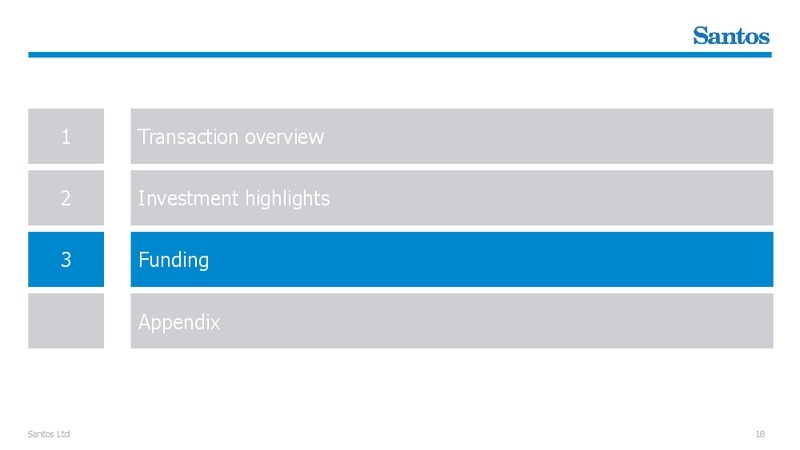 Acquisition of ConocoPhillips Northern Australia Interests – Santos Limited – slide 17