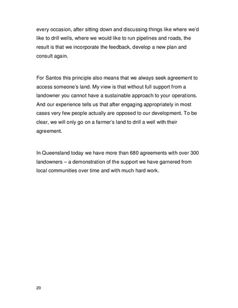 Citi Industry Funds Day – Santos Limited – slide 20