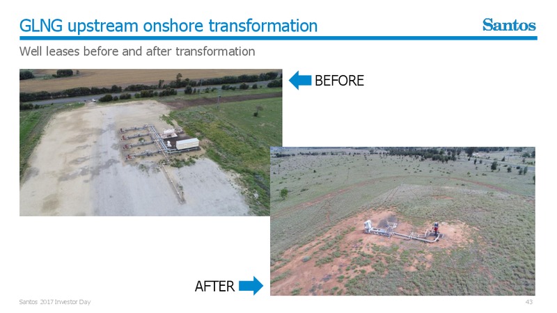 November 2017 Investor Presentation – Santos Limited – slide 42