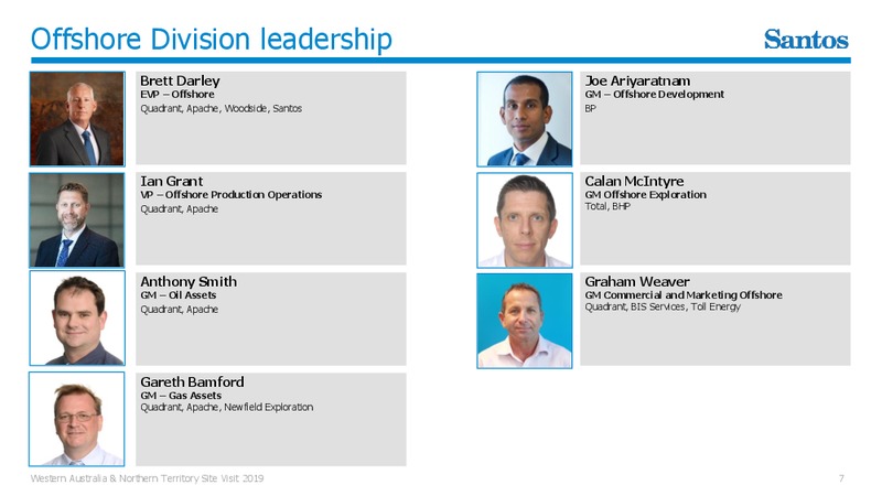 Western Australia and Northern Territory – Santos Limited – slide 6