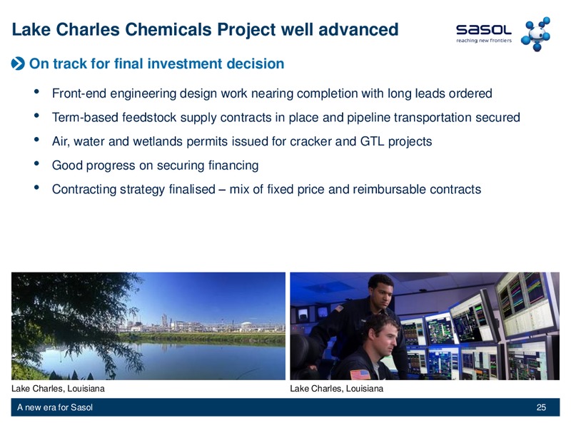 2014 EARNINGS CALL – Sasol Limited – slide 24