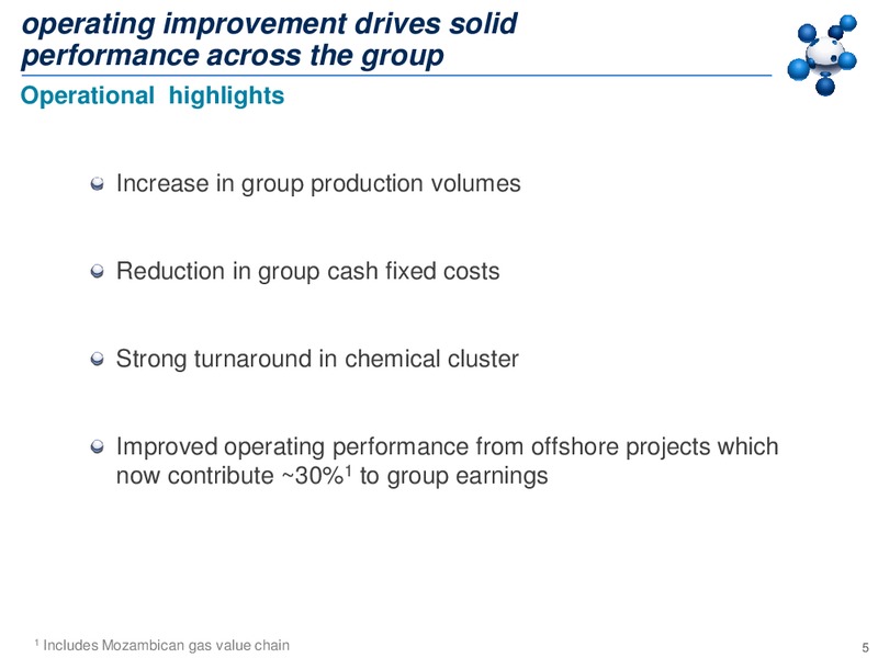 2010 EARNINGS CALL – Sasol Limited – slide 4