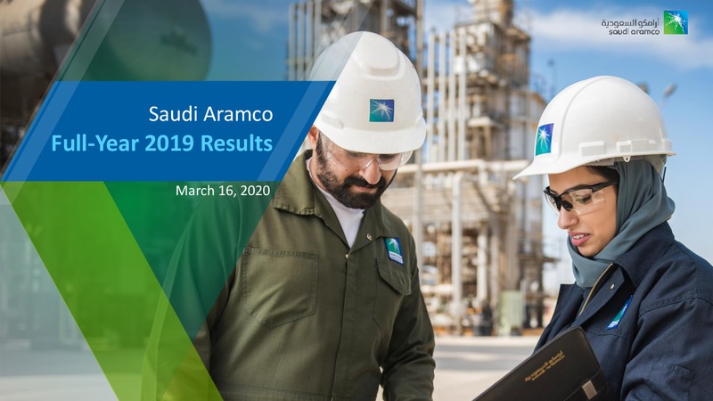 Full Year 2019 – Saudi Aramco – slide 1