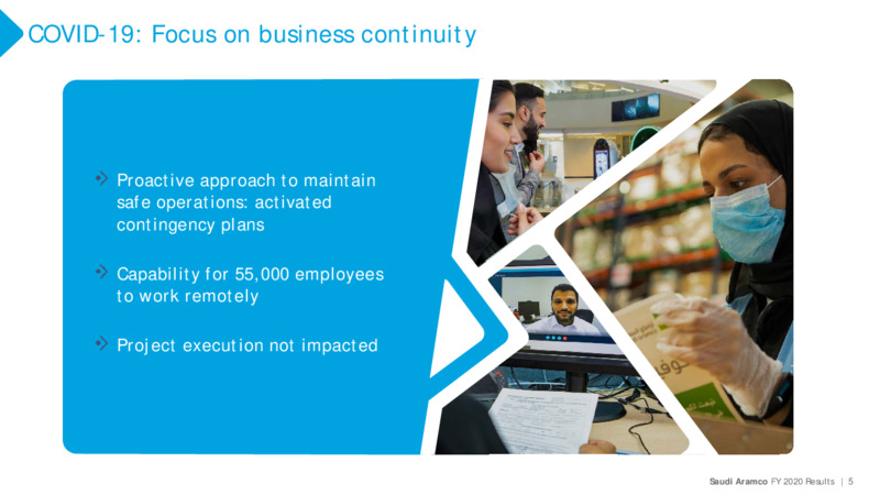 FY 2020 Results – Saudi Aramco – slide 4