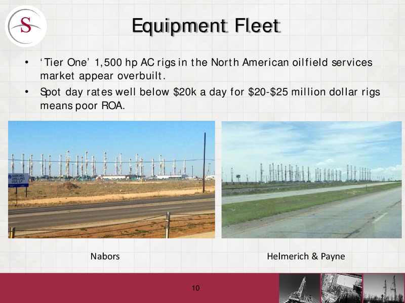 January 2016 Investor Presentation – Savanna Energy Services Corp. – slide 9