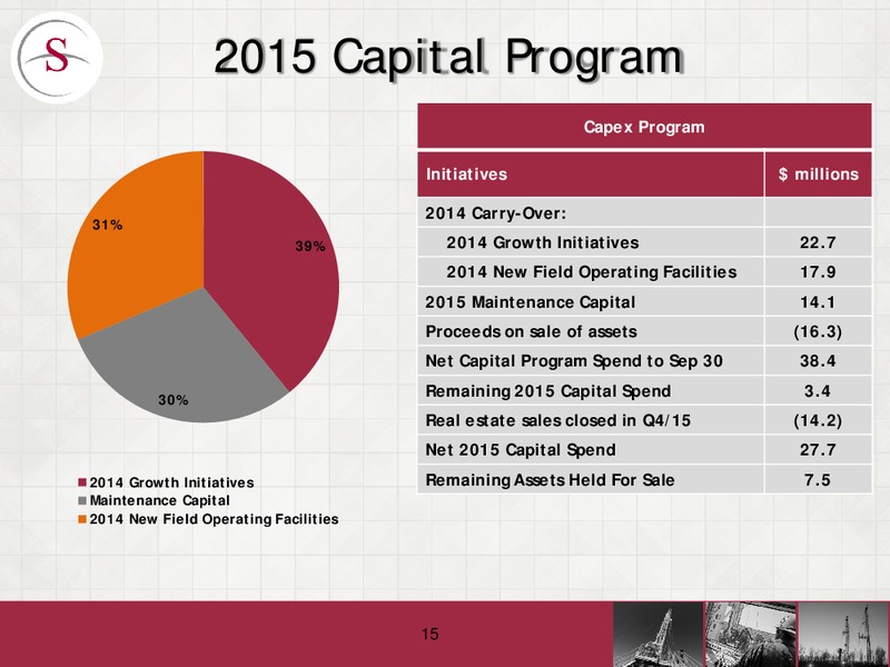January 2016 Investor Presentation – Savanna Energy Services Corp. – slide 14