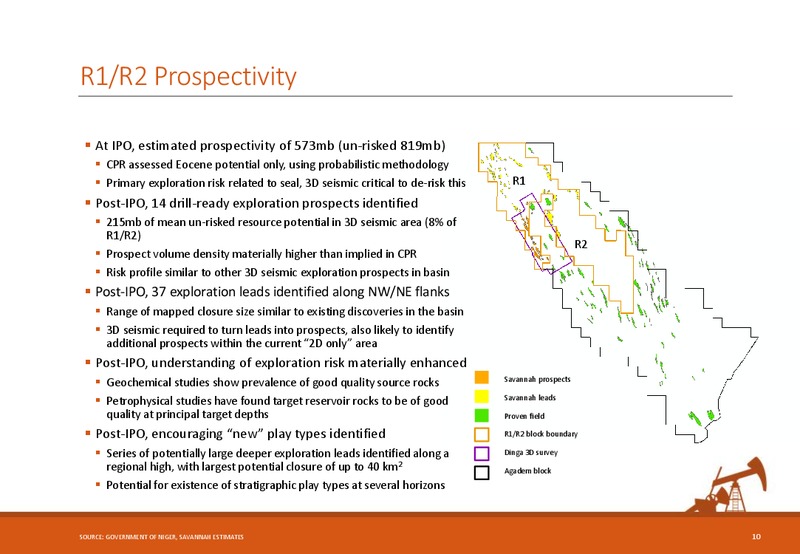 Corporate Presentation – Savannah Petroleum Plc – slide 9