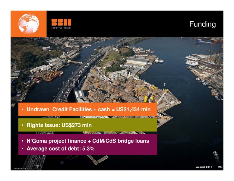 FULL YEAR 2013 PRESENTATION – Sbm Offshore – slide 25