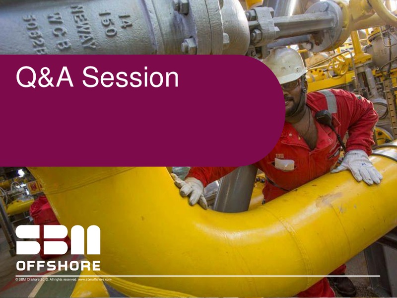 FULL YEAR 2012 RESULTS PRESENTATIO – Sbm Offshore – slide 32