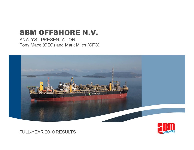 2010 FULL YEAR RESULTS – Sbm Offshore – slide 1