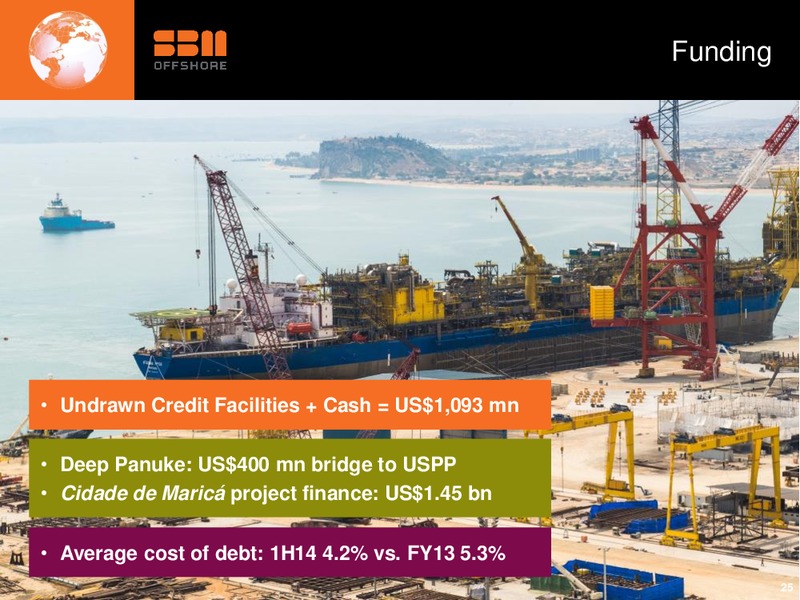 H1 2014 EARNINGS CALL – Sbm Offshore – slide 24