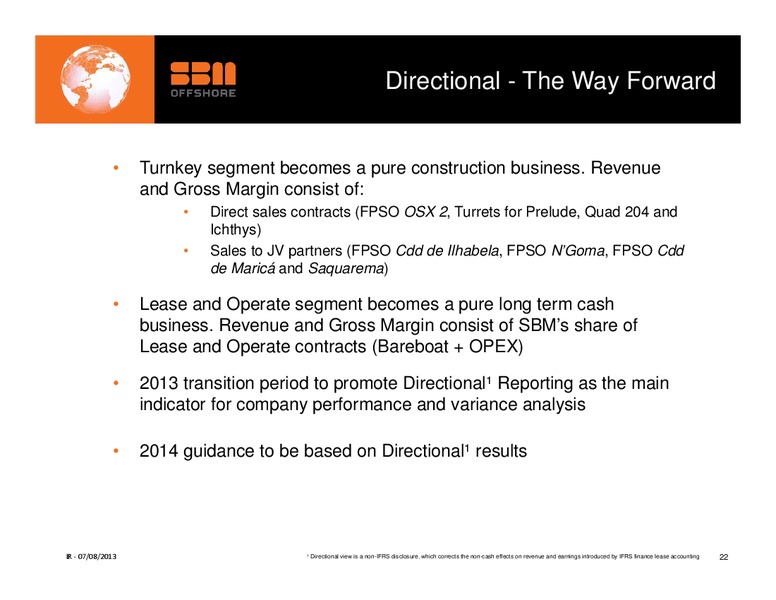 H1 2013 RESULTS – Sbm Offshore – slide 21