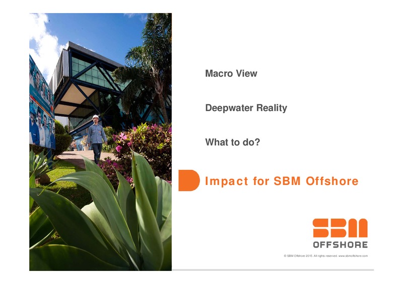 Barclays Energy Power Conference – Sbm Offshore – slide 13