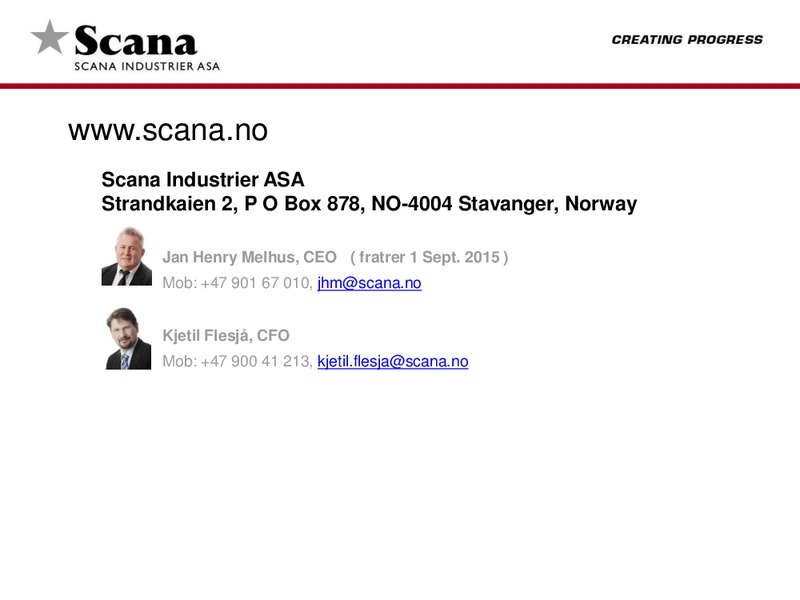 August 2015 Investor Presentation – Scana Corporation – slide 20