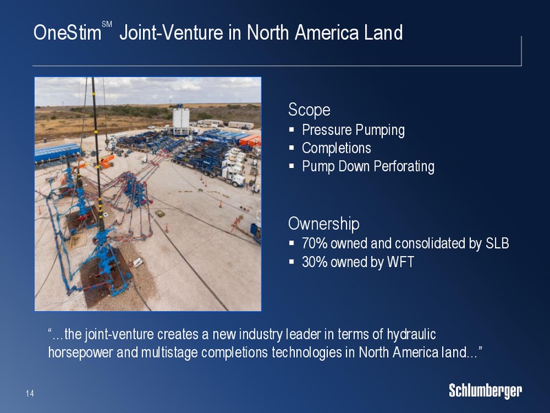 Scotia Howard Weil 2017 Energy Conference – Schlumberger Limited – slide 13