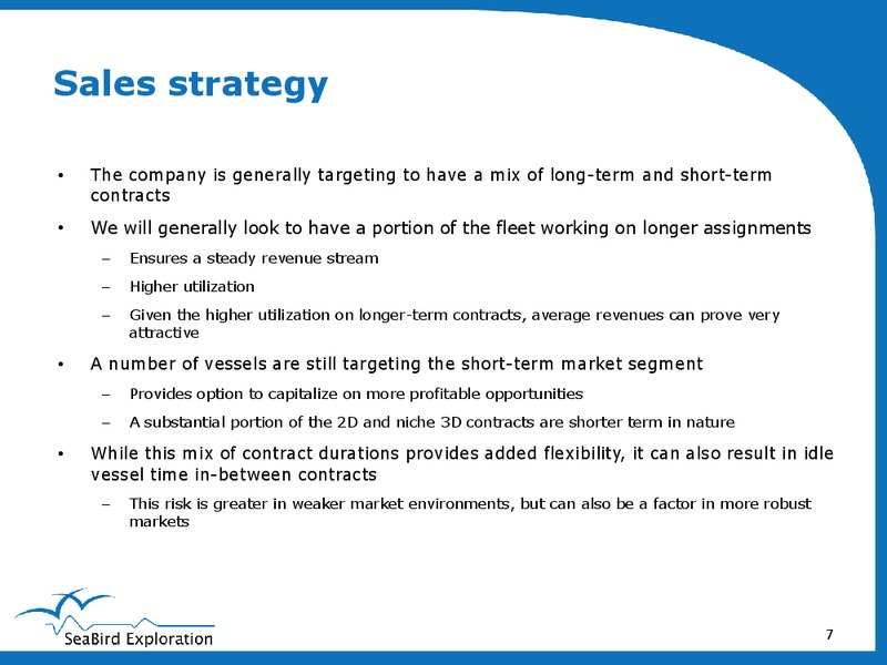 PARETO SECURITIES OIL & OFFSHORE CONFERENCE – Seabird Exploration Fz Llc – slide 7