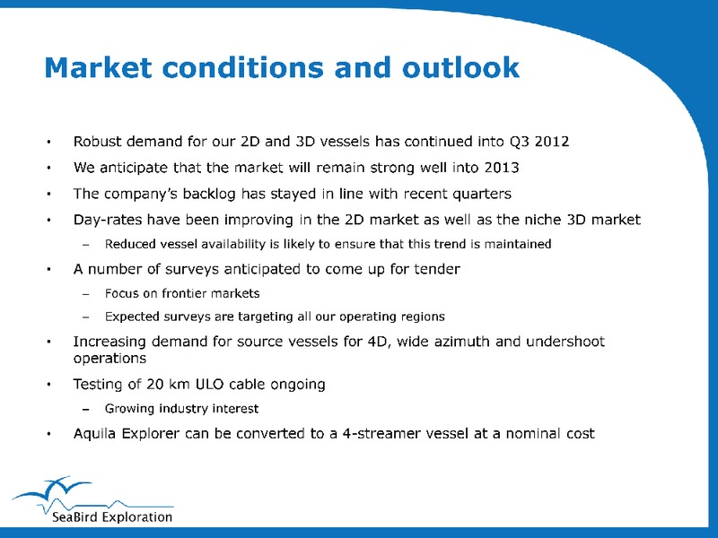 Q3 2012 EARNINGS CALL – Seabird Exploration Fz Llc – slide 16