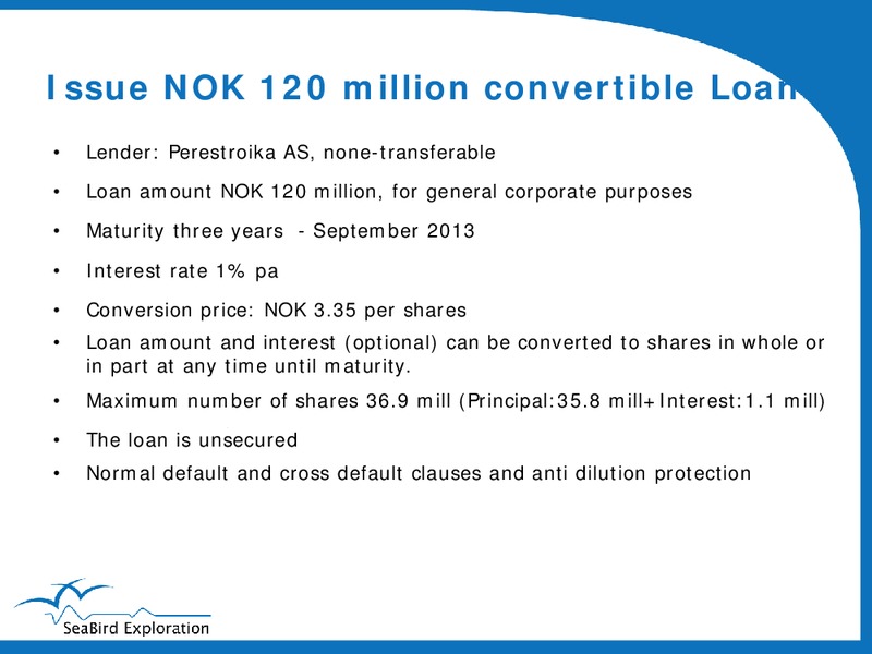 Q3 2010 EARNINGS CALL – Seabird Exploration Fz Llc – slide 25