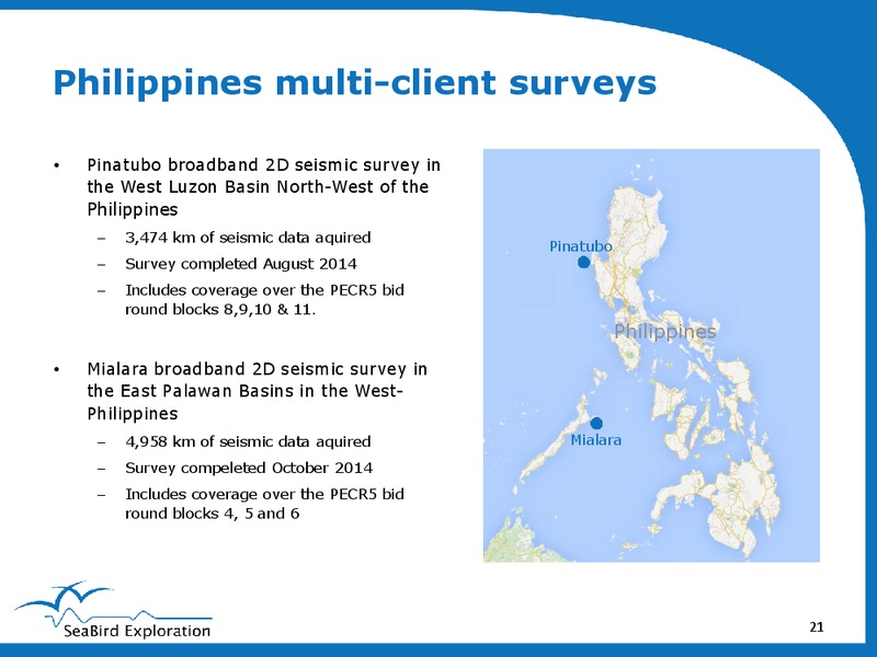 Q3 2014 EARNINGS CALL – Seabird Exploration Fz Llc – slide 20