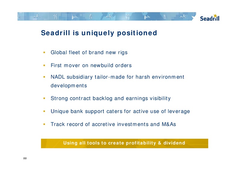 Q4 2010 EARNINGS CALL – Seadrill Limited – slide 22