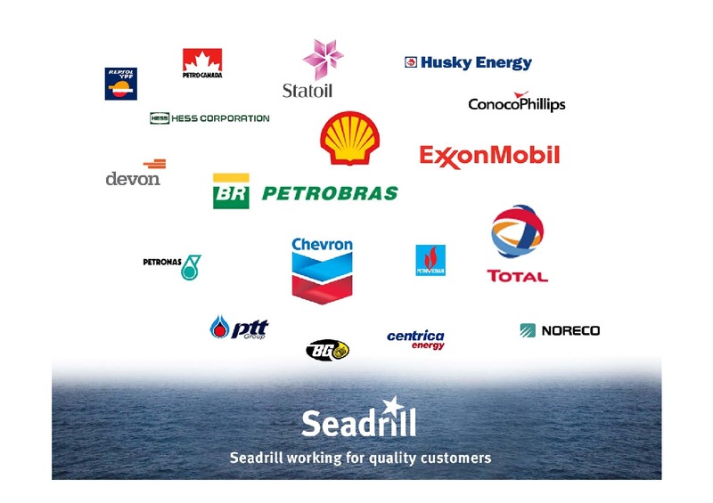 Q4 2009 EARNINGS CALL – Seadrill Limited – slide 21