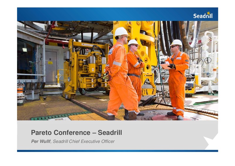 Pareto Conference – Seadrill Limited – slide 1