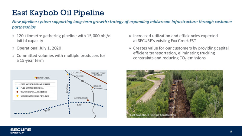 August 2020 Company Presentation – Secure Energy Services – slide 9