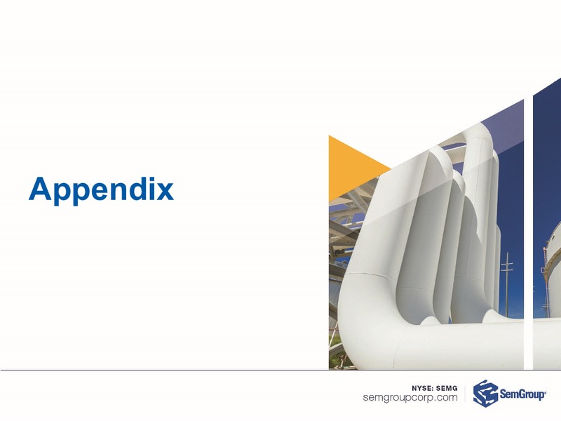 4Q and FY 2018 Results Earnings Conference Call Presentation – Semgroup Corporation – slide 10
