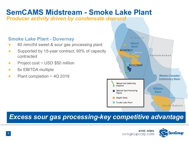 March 2019 Investor Presentation – Semgroup Corporation – slide 7