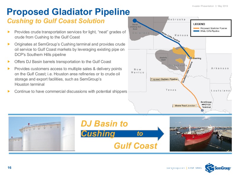 May 2019 Investor Presentation – Semgroup Corporation – slide 14