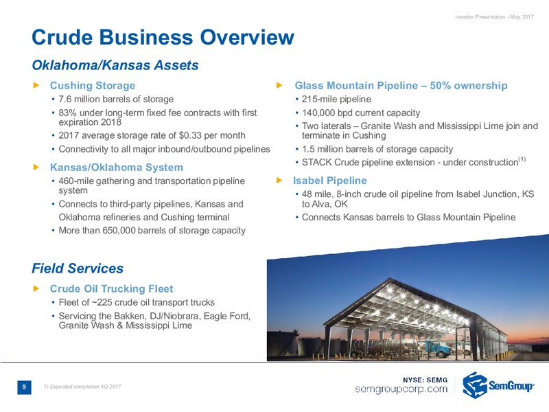 1Q 2017 Earnings Call – Semgroup Corporation – slide 7