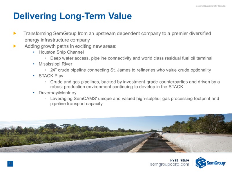 2Q 2017 Earnings Call – Semgroup Corporation – slide 9