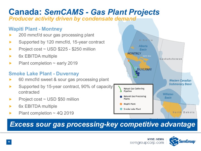 December 2018 Investor Presentation – Semgroup Corporation – slide 9