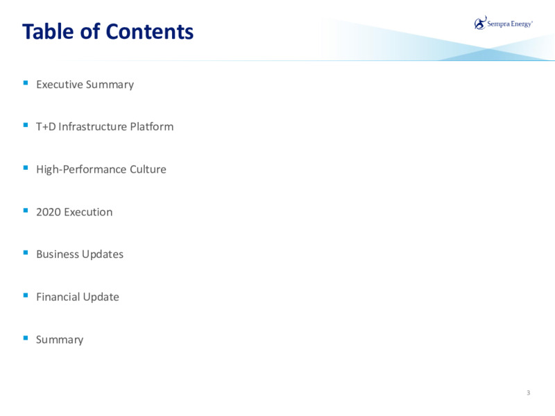 Q3 2020 Earnings Presentation – Sempra Energy – slide 2