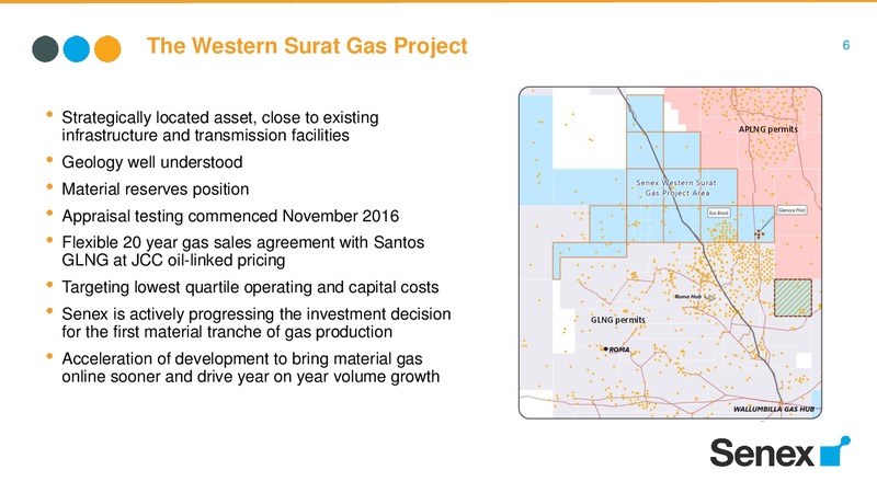 Senex and EIG transaction and capital raising – Senex Energy Ltd. – slide 6
