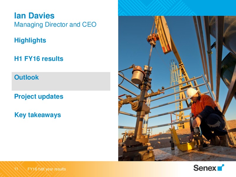FY16 Half Year Results – Senex Energy Ltd. – slide 11