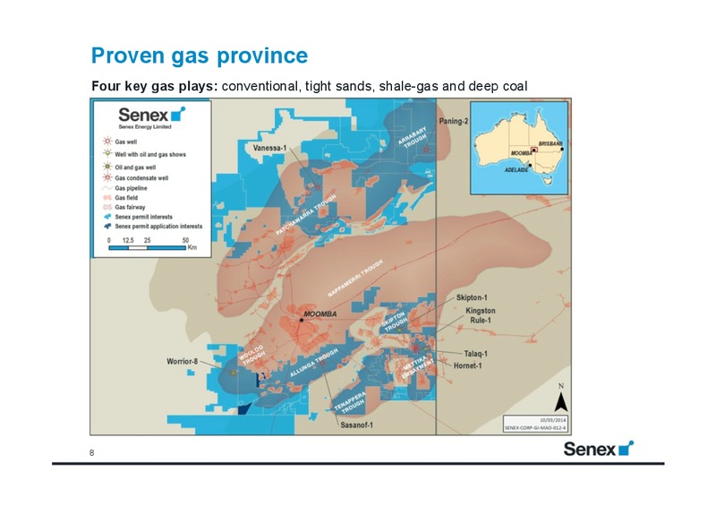 The 9th Annual Excellence in Oil and Gas – Senex Energy Ltd. – slide 7