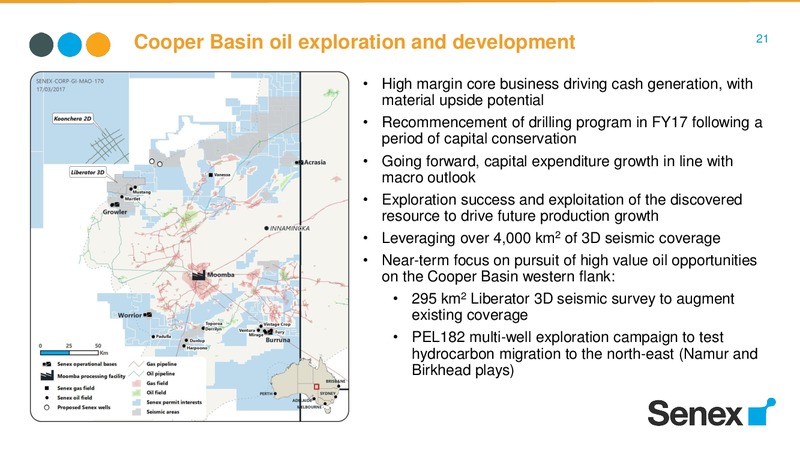 International Non Deal Roadshow Presentation – Senex Energy Ltd. – slide 20