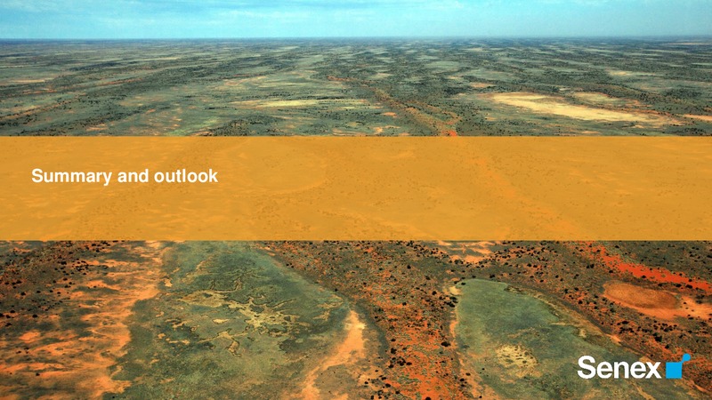 International Non Deal Roadshow Presentation – Senex Energy Ltd. – slide 22