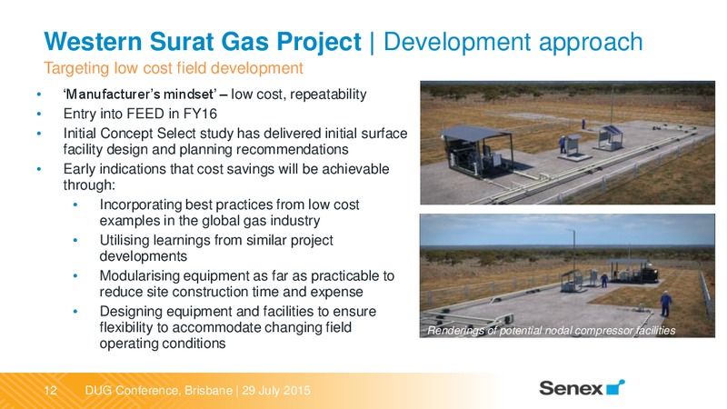 DUG Australia Conferenc – Senex Energy Ltd. – slide 12
