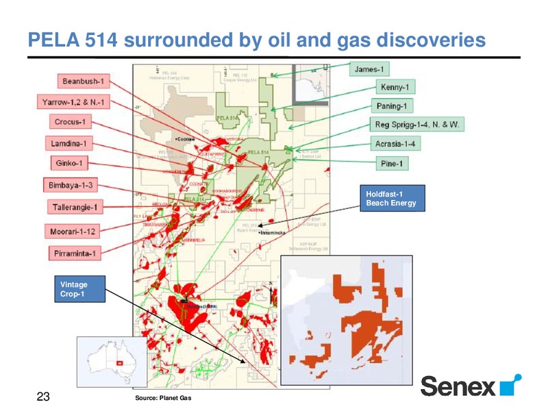 Shale Gas World Australia – Senex Energy Ltd. – slide 22