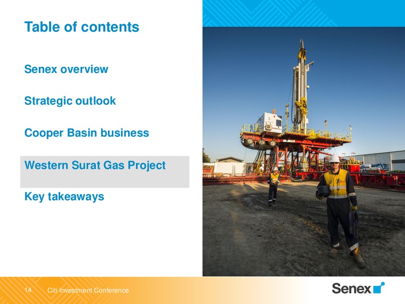 Citi Annual Australian and New Zealand Investment Conference – Senex Energy Ltd. – slide 14