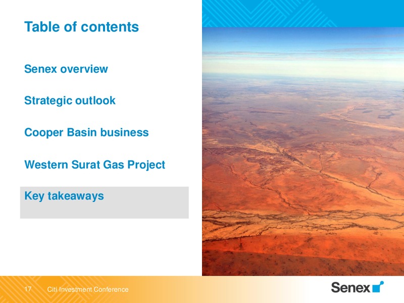Citi Annual Australian and New Zealand Investment Conference – Senex Energy Ltd. – slide 17