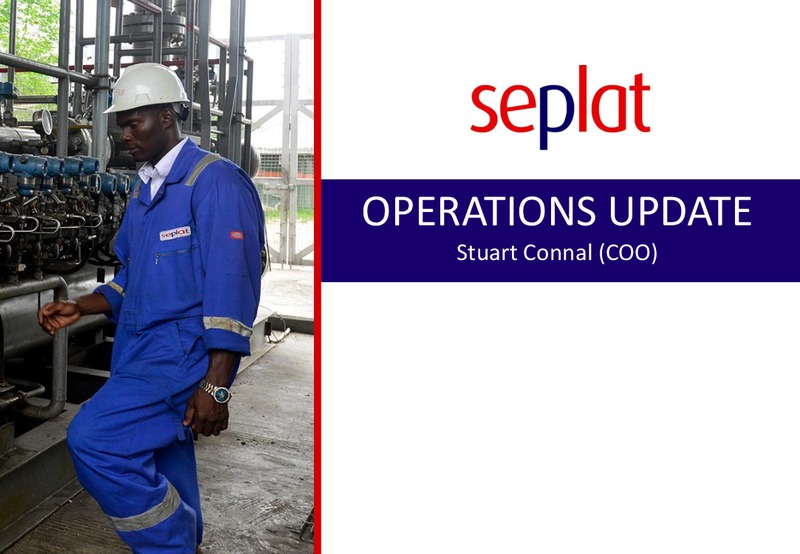 2014 Earnings Call – Seplat Petroleum Development Company – slide 6