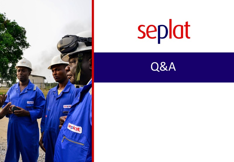 2014 Earnings Call – Seplat Petroleum Development Company – slide 27