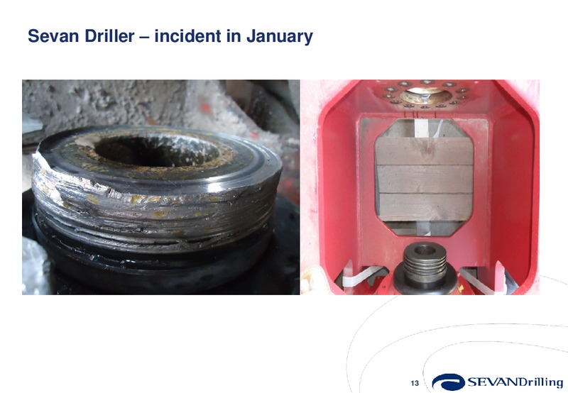 Q4 2011 EARNINGS CALL – Sevan Drilling – slide 13