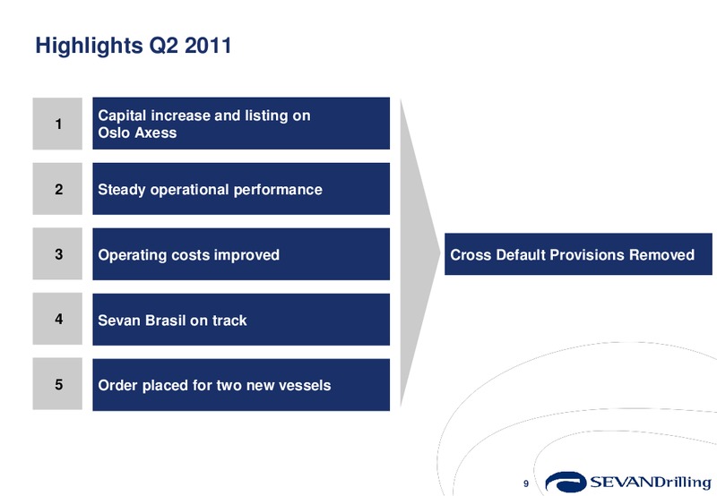 PARETO SECURITIES OIL AND OFFSHORE CONFERENCE – Sevan Drilling – slide 9