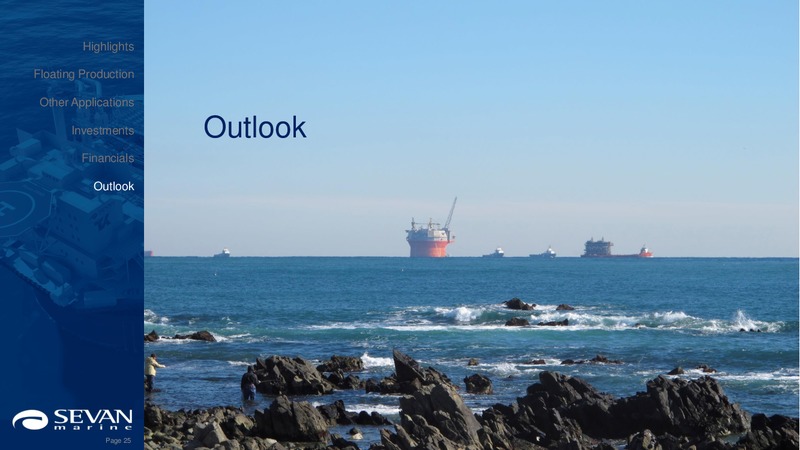 August 2015 Investor Presentation – Sevan Marine – slide 24
